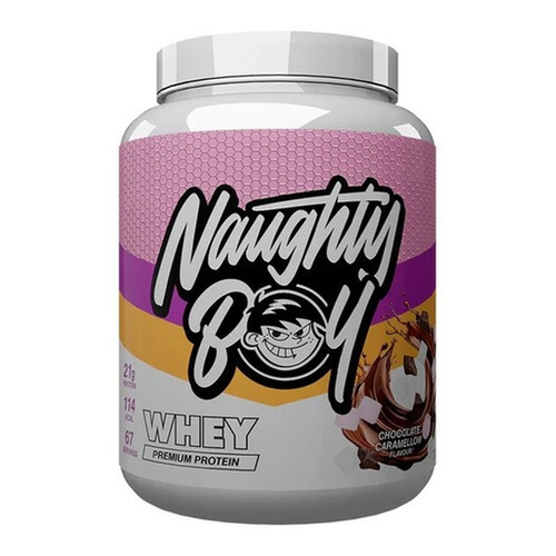 Naughty Boy Advanced Whey Odżywka Białkowa Na Wzrost Mięśni Czekolada z Karmelem 2010g