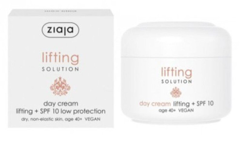 Ziaja Lifting Solution Liftingujący Krem do Twarzy + UV 40+ na Dzień 50ml