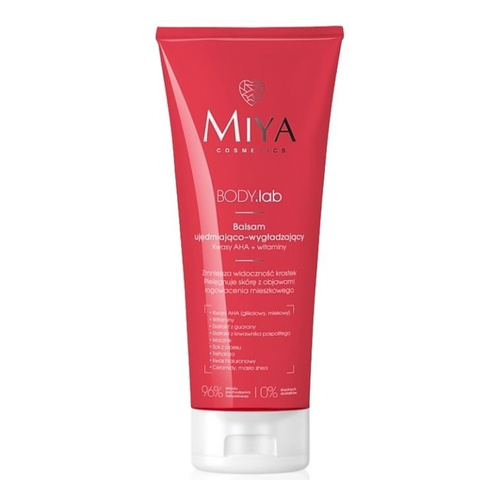 Miya BODY.lab Firming and Smoothing Balm with AHA Acids and Vitamins 200ml