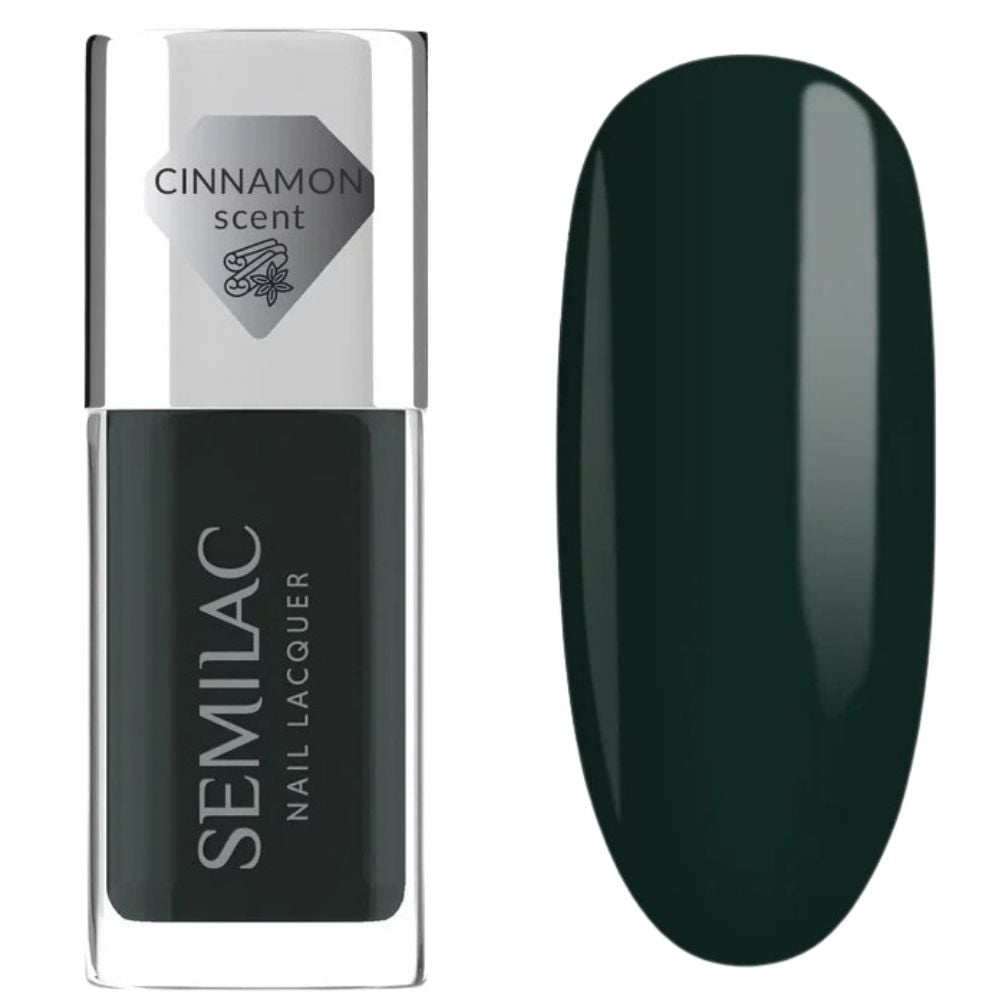 Semilac Classic Nail Polish 114 Bottle Green 9ml