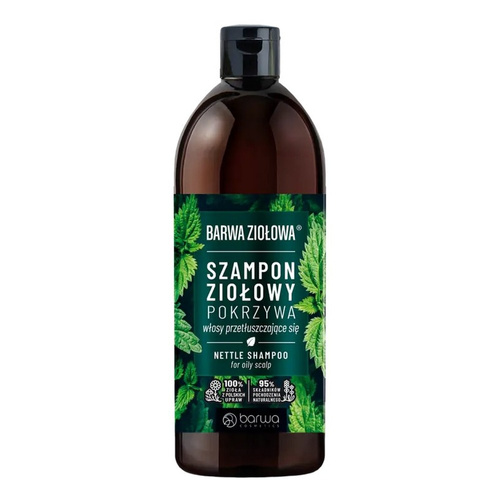 Barwa Herbal Shampoo Nettle for Oily Hair 480ml