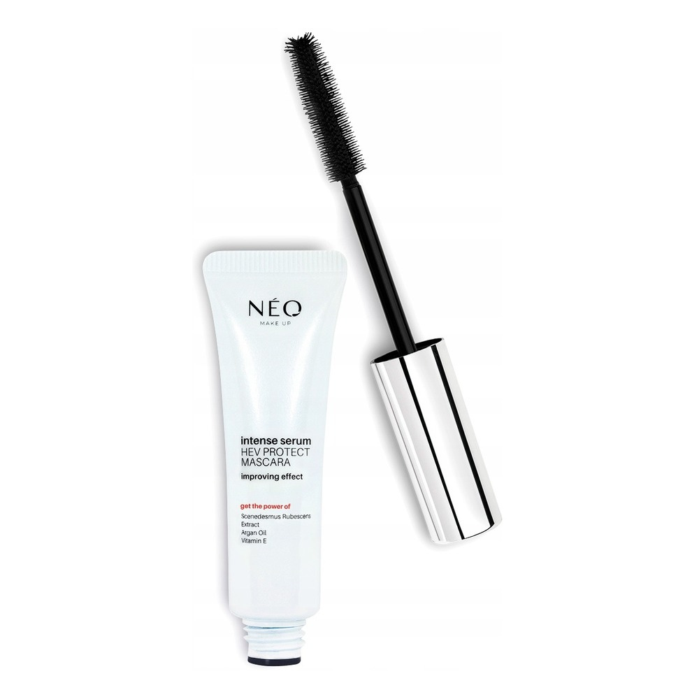 Neo Makeup Intense Serum Objętość Wydłużenie Czarny Tusz do Rzęs Stymulujący Wzrost 9ml