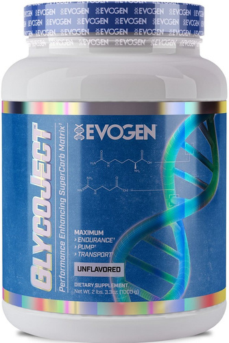 Evogen GlycoJect Bezsmakowa Odżywka Węglowodanowa w Proszku Na Pompę Mięśniową i Regenerację 1000g