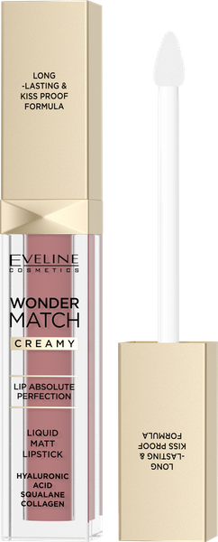 Eveline Wonder Match Matowa Pomadka w Płynie Nr 05 Sweet Nude 6,8ml