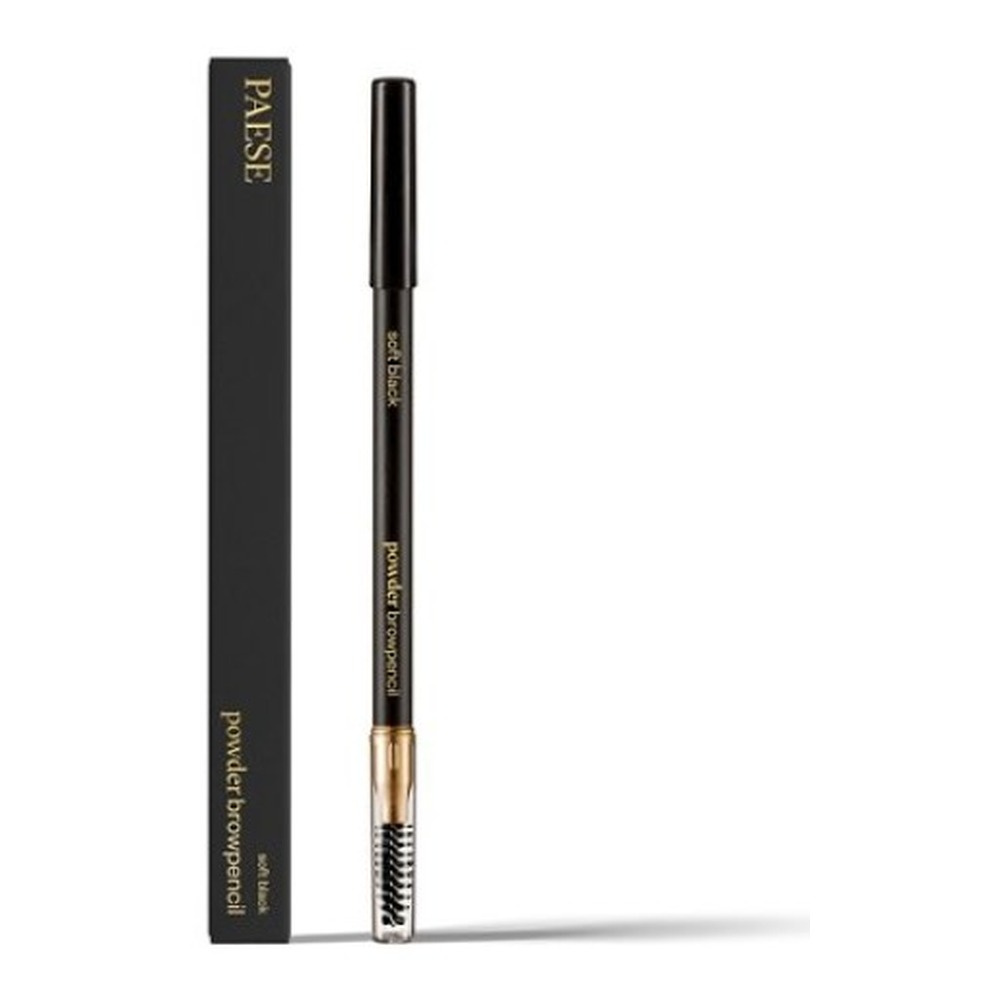 Paese Pudrowa Kredka do Brwi Soft Black 1,19g