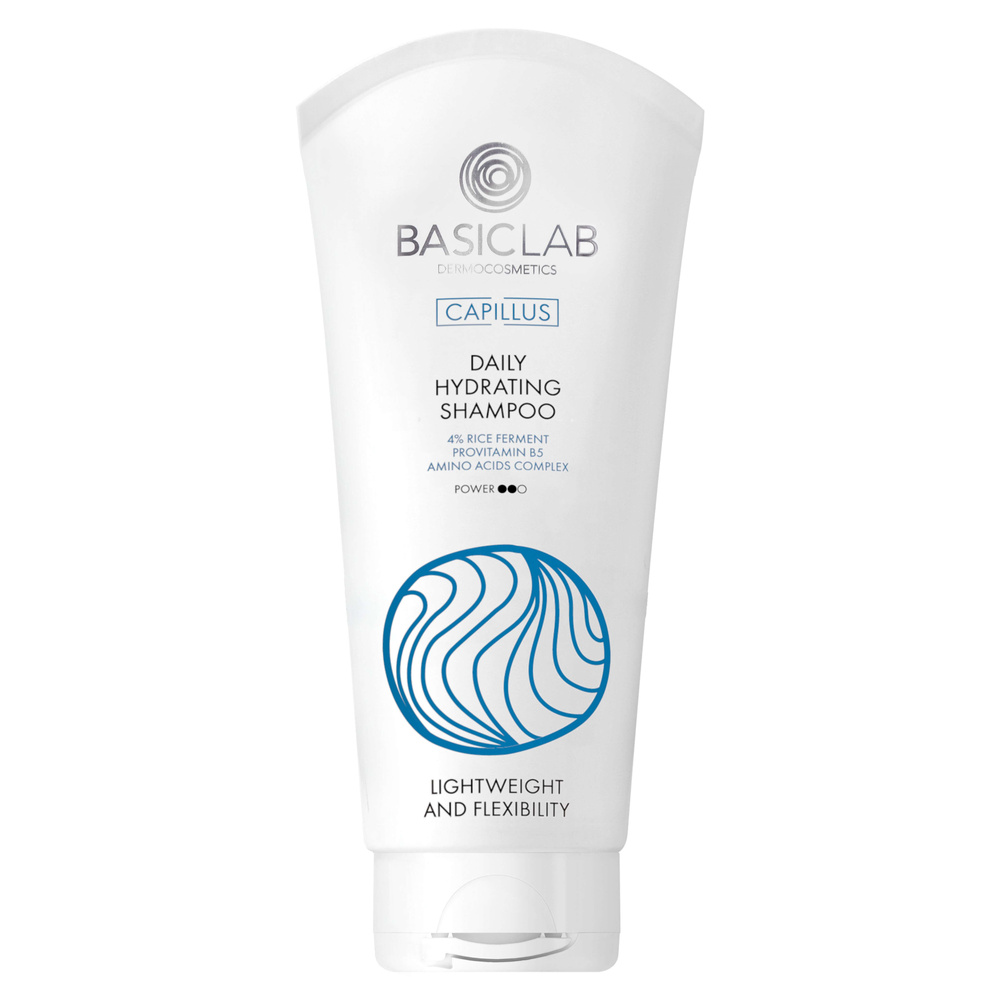 BasicLab Capillus Daily Hydrating Shampoo for All Hair Types 100ml