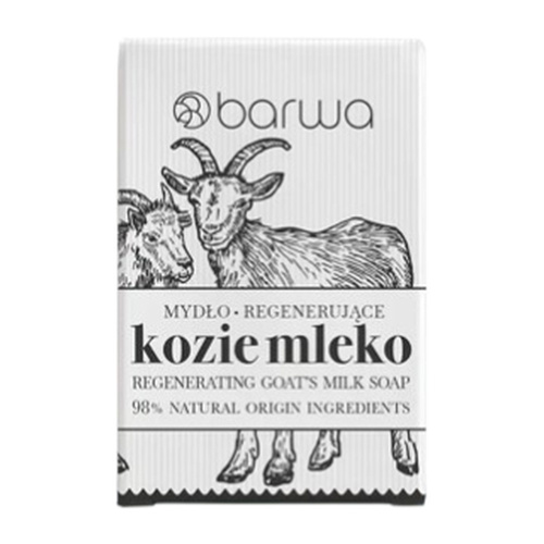 Barwa Pure Calm Regenerating Goat Milk Bar Soap for Sensitive and Dry Skin 100g