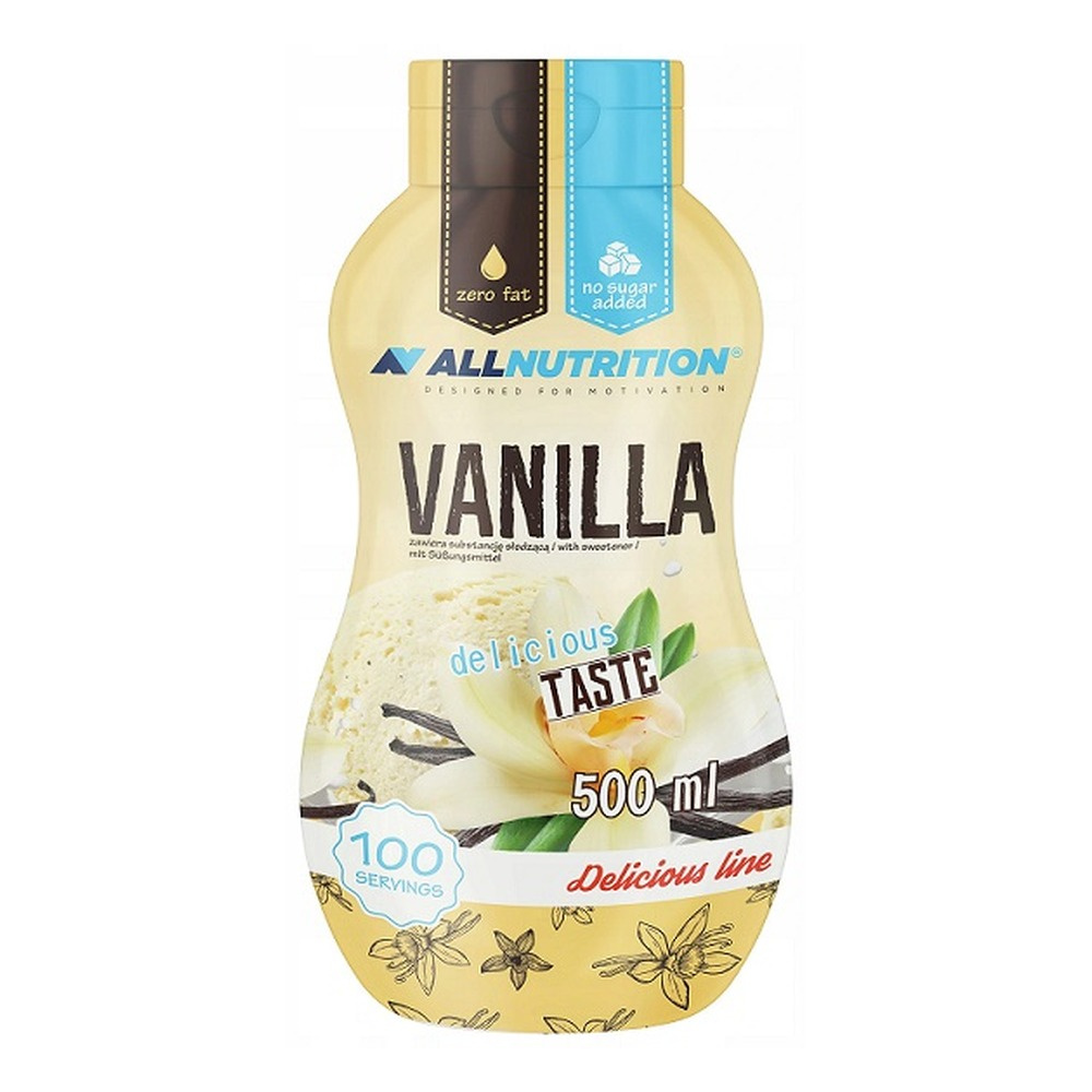 Allnutrition Sweet Sauce Sos do Deserów Vanilla 500ml