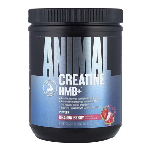 Animal Creatine HMB+, Dragon Berry 327g