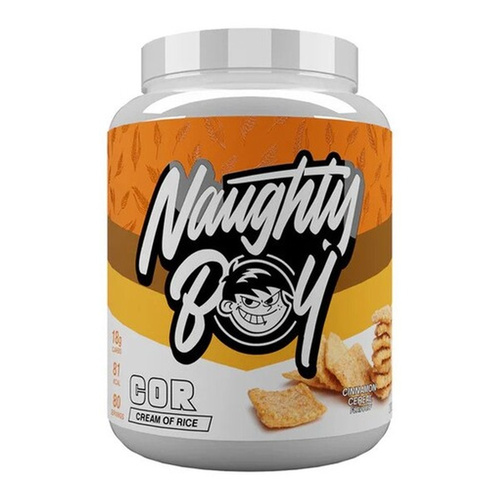 Naughty Boy Cream of Rice Cinnamon Cereal Carbohydrate Supplement for Energy and Muscle Support 2000g