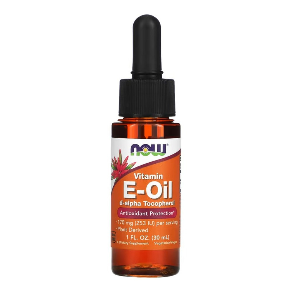 NOW Foods Vitamin E-Oil For Skin and Antioxidant Support 30ml
