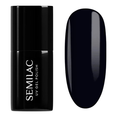 Semilac Into Her Nature UV/LED Soak Off Hybrid Gel Polish - 420 Safari Night Blue 7ml