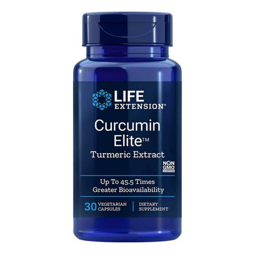 Life Extension Curcumin Elite Ekstrakt z Kurkumy na Zdrowie Stawów i Organów 60 Kapsułek