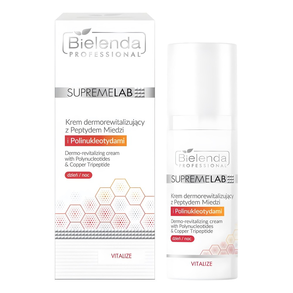 Bielenda Professional Vitalize SupremeLab Krem Dermorewitalizujący z Peptydem Miedzi i Polinukleotydami 50ml