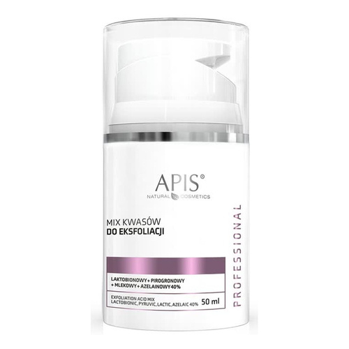 Apis Professional 40% Exfoliation Acid Mix Lactobionic Pyruvic Lactic Azelaic 50ml