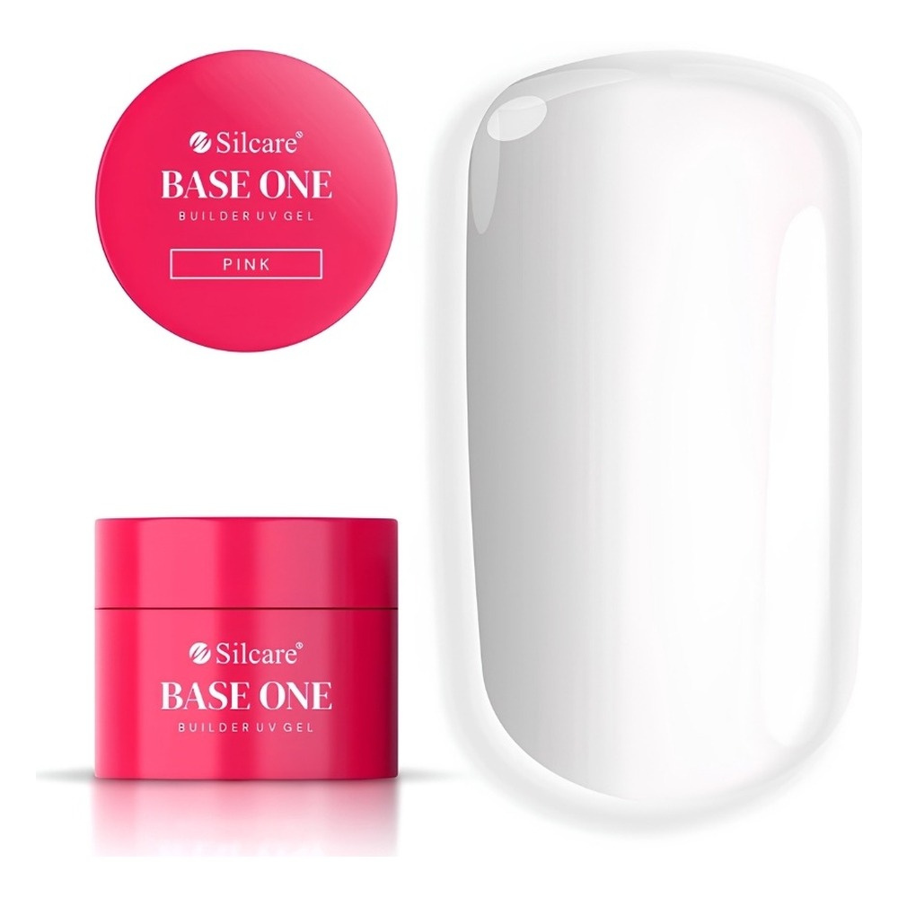 Silcare Base One UV/LED Builder Gel Pink 50g