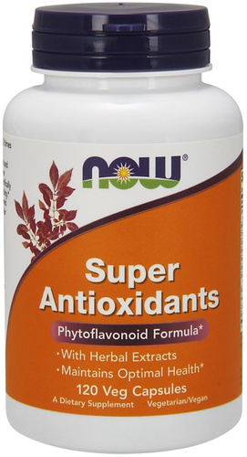 NOW Foods Super Antyoksydanty na Wsparcie Antyoksydacyjne 120 Kapsułek