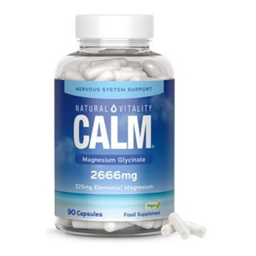 Natural Vitality Calm magnez w formie glicynianu 90 kapsułek