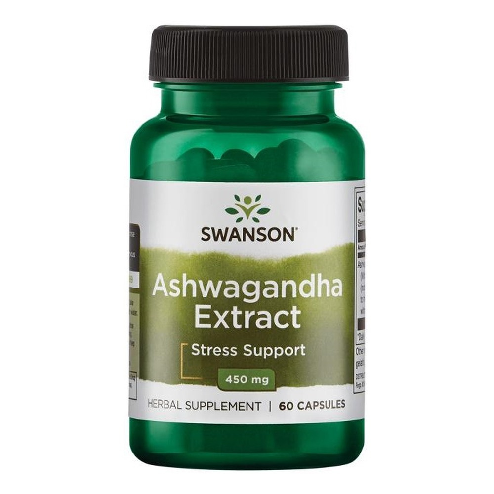 Swanson Ashwagandha Extract 450mg 60 Capsules
