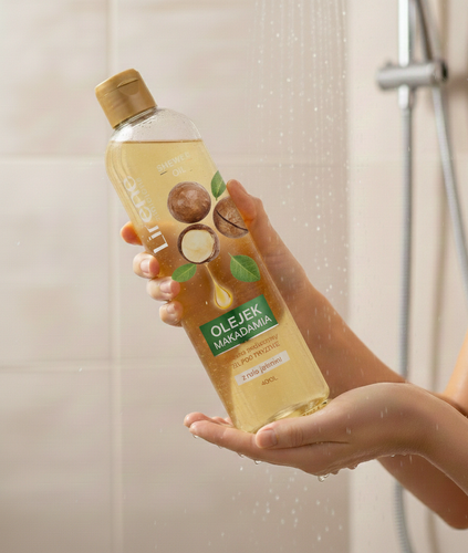 Lirene Intensively Nourishing Shower Gel Macadamia Oil with Monoi Oil 400ml