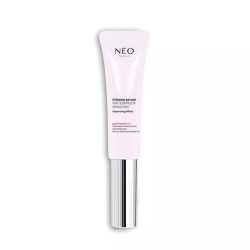 Neo Makeup Intense Serum Waterproof Mascara Black for Weak Thin Eyelashes 9ml