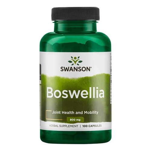 Swanson Boswellia Kadzidłowiec 400mg Wspiera Zdrowie Kości i Stawów 100 Kapsułek