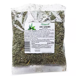 Herbapol Sage Leaf Herbal Tea for Throat and Vocal Strings Problems 50g