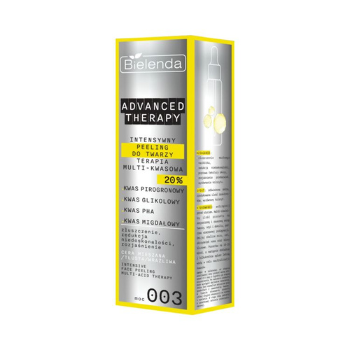 Bielenda Advanced Therapy Intensive Facial Peeling Multi-Acid Therapy 20% for Combination Oily and Sensitive Skin 30ml
