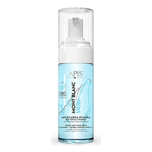 Apis Mont Blanc Micelarna Pianka do Mycia Twarzy dla Skóry Suchej Odwodnionej 150ml