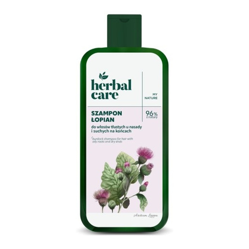 Herbal Care Shampoo for Oily Hair at the Base and Dry at Ends Burdock 330ml