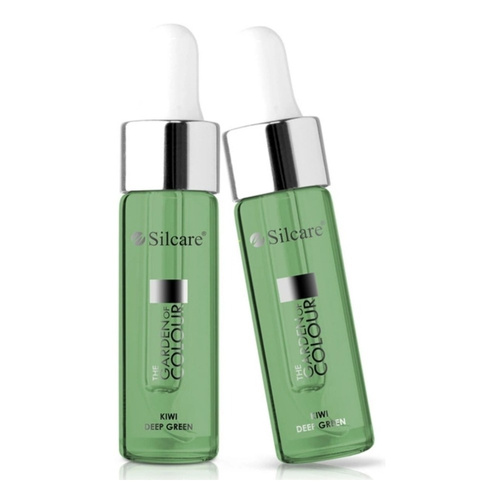 Silcare Garden of Colour Kiwi Deep Green olejek do paznokci i skórek 15ml