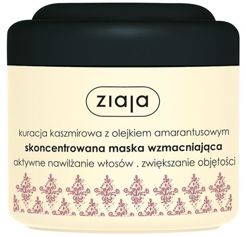 Ziaja Kaszmirowa Maska Wzmacniająca dla Włosów Suchych i Cienkich 200ml
