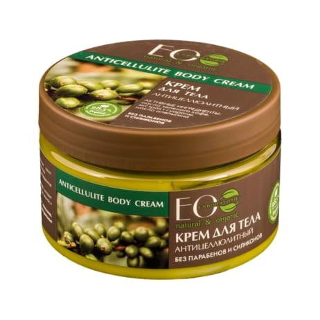 ECO LABORATORIE ANTI-CELLULITE Body Cream Almond, Shea G.Coffee Oil Guarana250ml