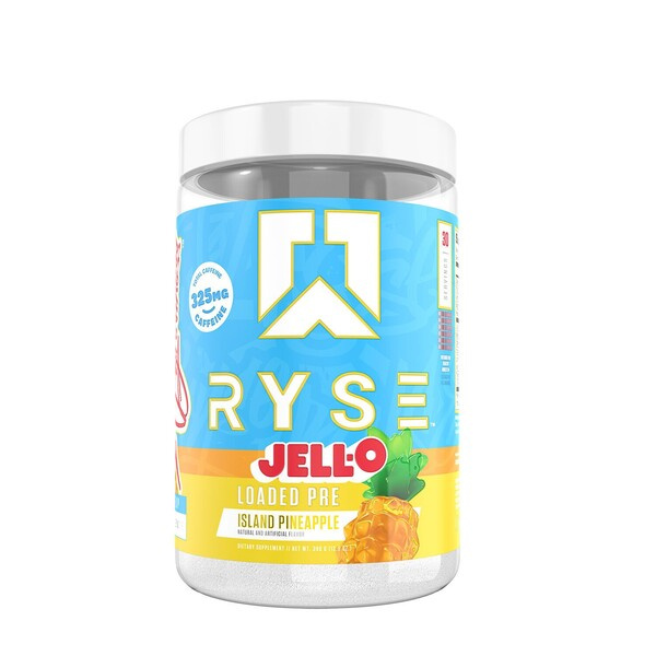 RYSE Loaded Pre, Jell-O Island Pineapple - 390g