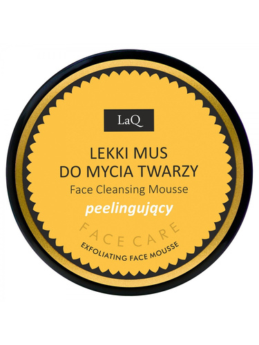 LaQ Peeling Face Wash Mousse Pineapple 40g