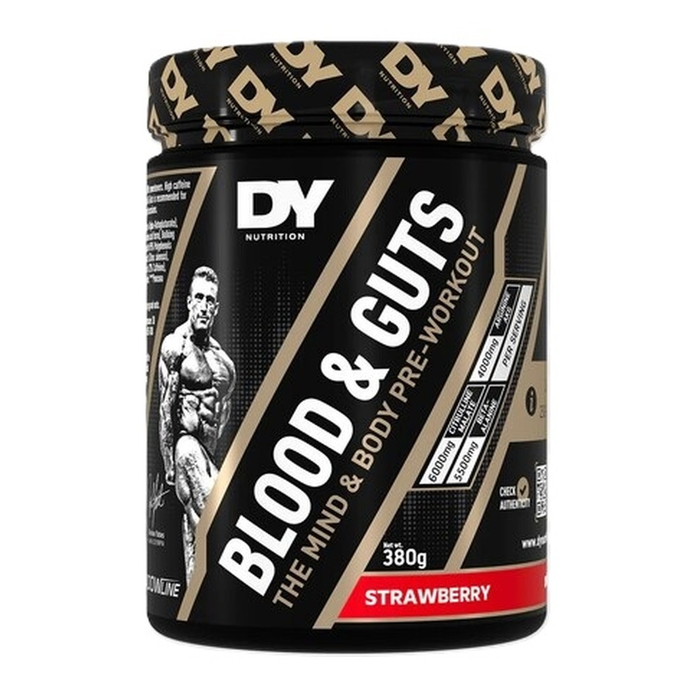 Dorian Yates Blood and Guts, Strawberry 380g
