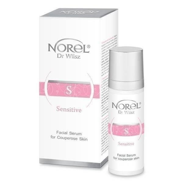 Norel Sensitive Serum do Twarzy do Skóry Naczynkowej z Objawami Trądziku Różowatego 30ml