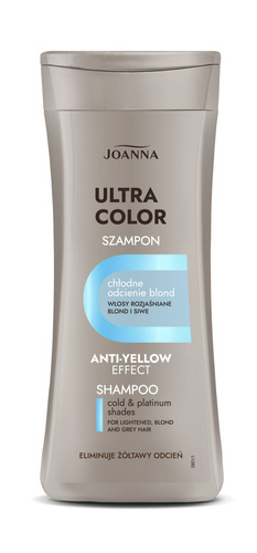 Joanna Color System Cool Blonde Shampoo Eliminates Yellowish Hair Tone 200ml