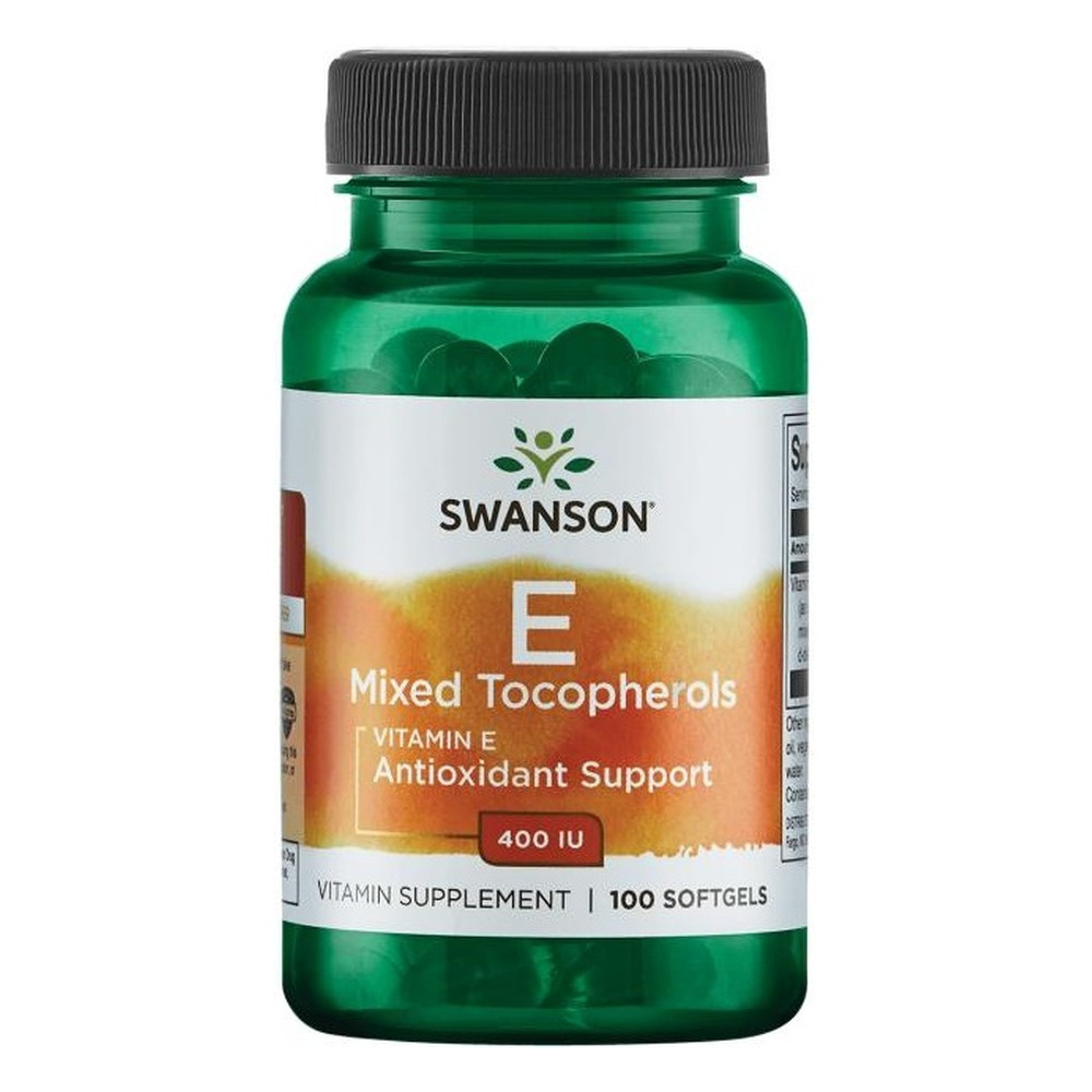 Swanson Vitamin E Mixed Tocopherols, 400 IU - 100 softgels