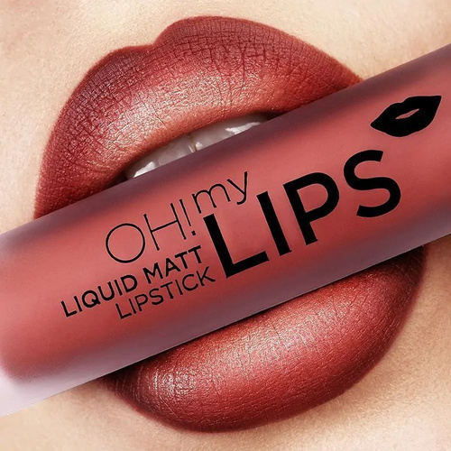 Eveline Oh My LIps Liquid Lipstick Matt Crayon No 01 Neutral Nude 1 Piece