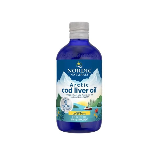 Arctic Cod Liver Oil, 1060mg Lemon - 237 ml.