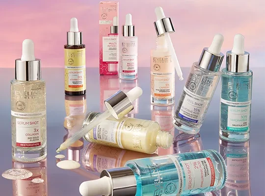 Eveline Face Therapy Professional Serum Shot Kuracja Redukująca Zmarszczki z 2% Kompleksem Retinoidów 18ml