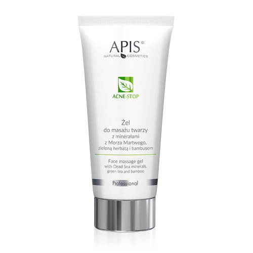 Apis Professional Acne Stop Face Massage Gel with Minerals Tea and Bamboo 200ml