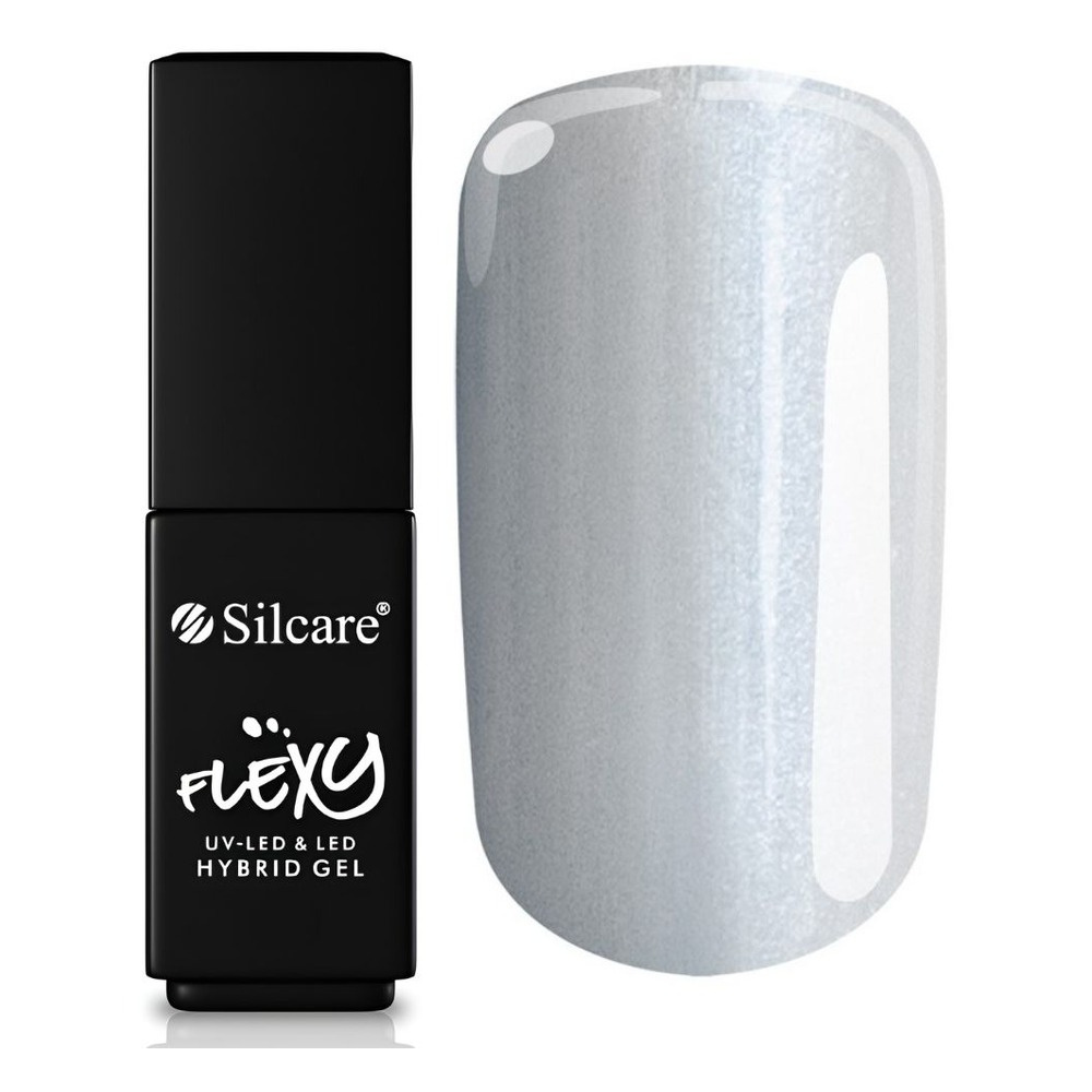 Silcare Flexy UV/LED Hybrid Nail Polish 215 Icy Blue 4.5g