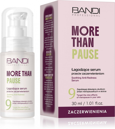 Bandi More Than Pause Łagodzące Serum przeciw Zaczerwienieniom 30ml