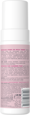 Eveline Cica Skin Nawilżająca Lekka Pianka do Mycia Twarzy 150ml