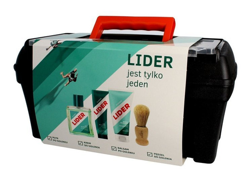 Lider Zestaw (pędzel + Krem + płyn + woda)