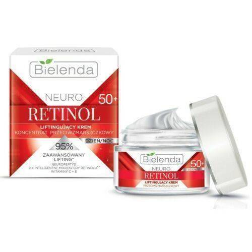 Bielenda Neuro Retinol Lifting Anti Wrinkle Face Cream Concentrate 50+ 50ml Best Before 31.01.26