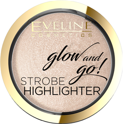 Eveline Illuminating Powder in Stone Glow And Go Champagne 01 Iridescent Pearls