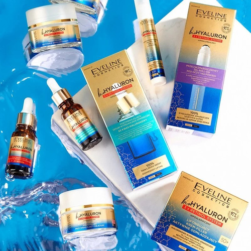 Eveline BioHyaluron 3x Retinol System Ultra Nawilżający Krem Wypełniający Poprawiający Strukturę Skóry 40+ 50ml